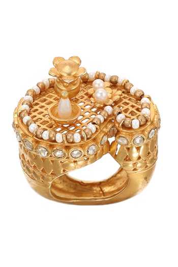 Raabta By Rahul Ambi Puja Thali Ring 