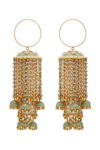 Raabta By Rahul Meenakari & Pearl Pair Of Kaleeras 