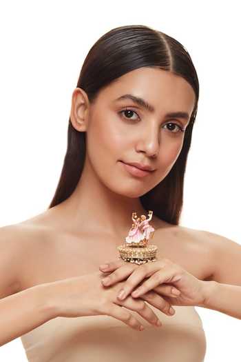 Raabta By Rahul Pink Dandiya 3d Rotating Ring Online at Aza Fashions Raabta By Rahul_Pink Dandiya 3d Rotating Ring _Online_at_Aza_Fashions