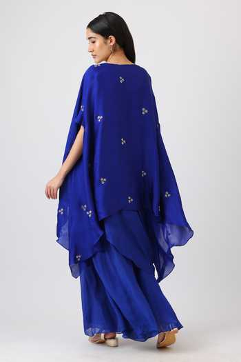 Vidushi Gupta Embroidered Jacket Palazzo Set 