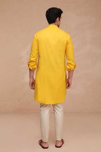 Buy Manish Nagdeo Yellow Silk, Jacquard Nehru Jacket Set Online at Aza Fashions Buy_Manish Nagdeo_Yellow Silk, Jacquard Nehru Jacket Set _Online_at_Aza_Fashions