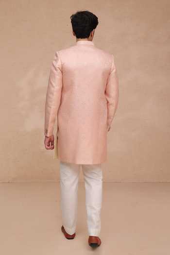 Manish Nagdeo Banarasi Brocade Sherwani Set 