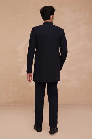 Manish Nagdeo Hand Embroidered Bandhgala & Pant Set