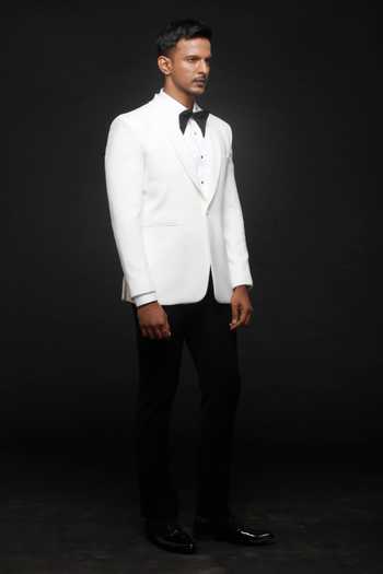 Sven Suits White Tuxedo Suit Set 