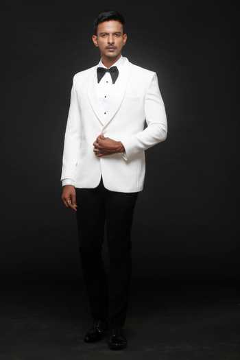 Sven Suits White Tuxedo Suit Set 