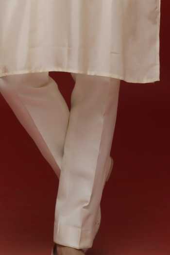 Sven Suits Beige Silk Embroidered Bundi Kurta Set Online at Aza Fashions Sven Suits_Beige Silk Embroidered Bundi Kurta Set _Online_at_Aza_Fashions