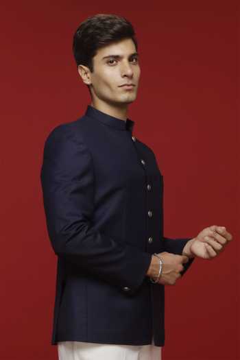 Sven Suits Jodhpuri Bandhgala & Pant Set 