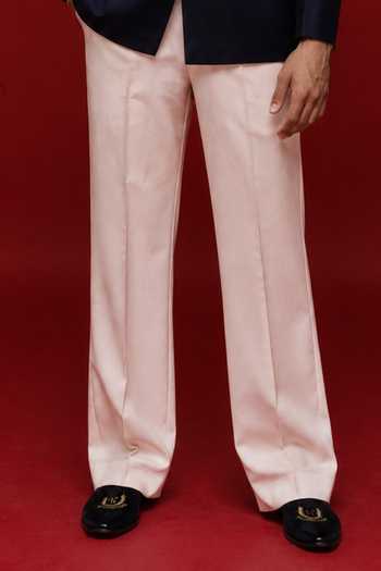 Buy_Sven Suits_Blue Polyester Jodhpuri Bandhgala And Pant Set _Online_at_Aza_Fashions