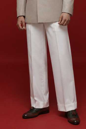 Sven Suits Grey Polyester Khaki Jodhpuri Bandhgala Set Online at Aza Fashions Sven Suits_Grey Polyester Khaki Jodhpuri Bandhgala Set _Online_at_Aza_Fashions