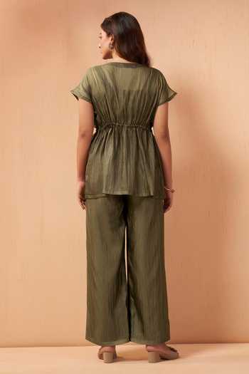 Savaaya Sienna Handwork Shirt & Pant Set 