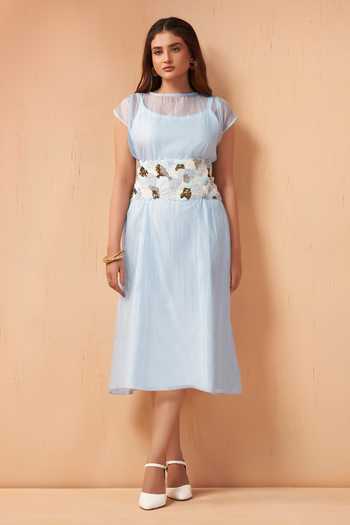 Savaaya Isla Handwork Tissue Dress 