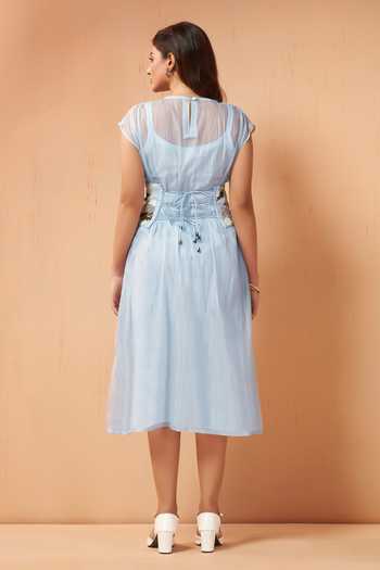 Savaaya Isla Handwork Tissue Dress 