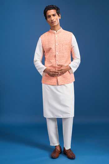 Arihant Rai Sinha Printed Bundi 