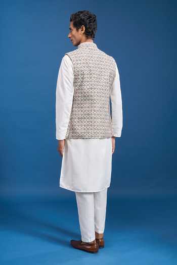 Arihant Rai Sinha Printed Bundi 