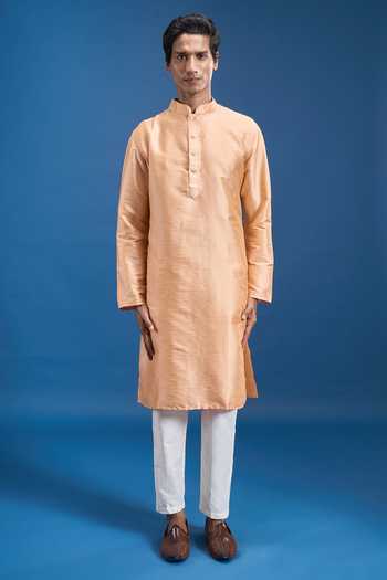 Buy Arihant Rai Sinha Red Cotton, Polyester Woven Bundi And Kurta Set Online at Aza Fashions Buy_Arihant Rai Sinha_Red Cotton, Polyester Woven Bundi And Kurta Set _Online_at_Aza_Fashions