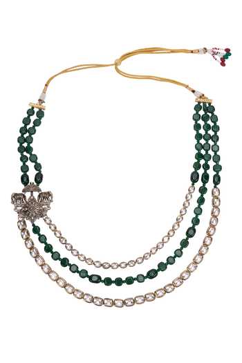 Arihant Rai Sinha Beaded Embellished Layered Necklace 