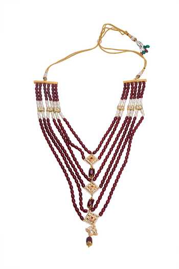 Arihant Rai Sinha Layered Embellished Necklace 