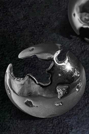 Buy KEFI-CO Silver Plated Pallas Moon Stud Earrings Online at Aza Fashions Buy_KEFI-CO_Silver Plated Pallas Moon Stud Earrings _Online_at_Aza_Fashions