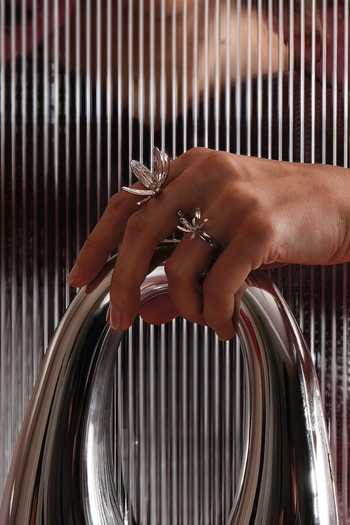 Buy KEFI-CO Silver Plated Fiore Carved Ring Online at Aza Fashions Buy_KEFI-CO_Silver Plated Fiore Carved Ring _Online_at_Aza_Fashions