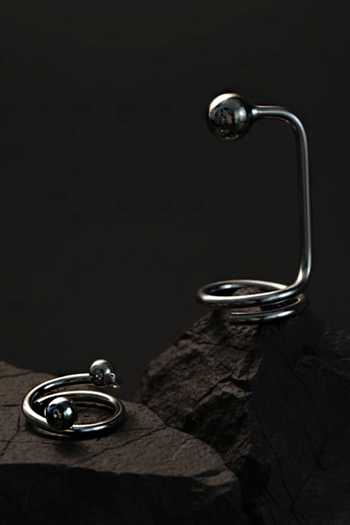 KEFI-CO Mani Clubbed Rings - Set of 2 