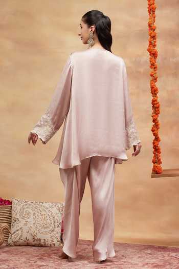 DAREISS Rewa Embroidered Kurta & Dhoti Pant Set