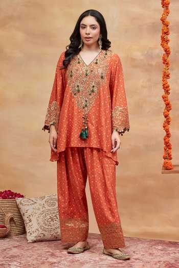 DAREISS Manikarnika Embroidered Kurta & Salwar Set 