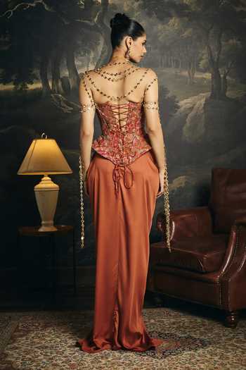 SAANJH BY LEA Ragini Brocade Corset 