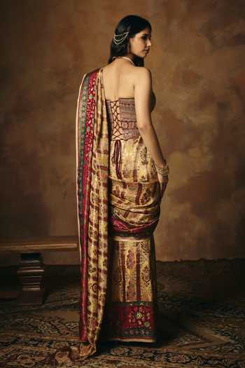 SAANJH BY LEA Vasundhara Embroidered Corset 