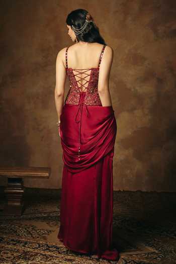 SAANJH BY LEA Lohita Corset Blouse 