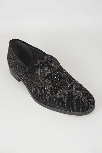 Salil Bhatia Hand Embroidered Loafers 
