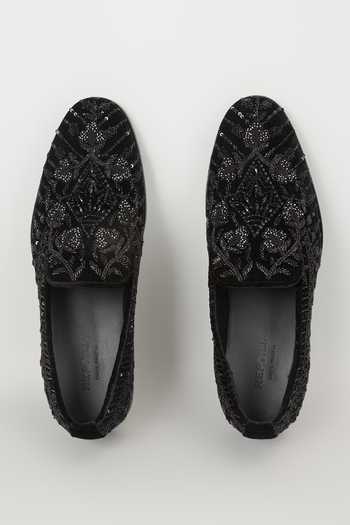 Salil Bhatia Hand Embroidered Loafers 