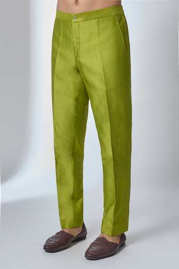 Buy Salil Bhatia Green Silk, Chanderi Embroidery, Sequins, Zari Hand Nehru Jacket And Kurta Set Online at Aza Fashions Buy_Salil Bhatia_Green Silk, Chanderi Embroidery, Sequins, Zari Hand Nehru Jacket And Kurta Set _Online_at_Aza_Fashions