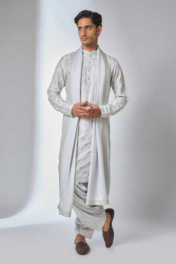 Salil Bhatia Zari Embellished Kurta Set 