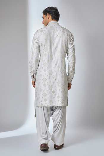 Salil Bhatia Zari Embellished Kurta Set 
