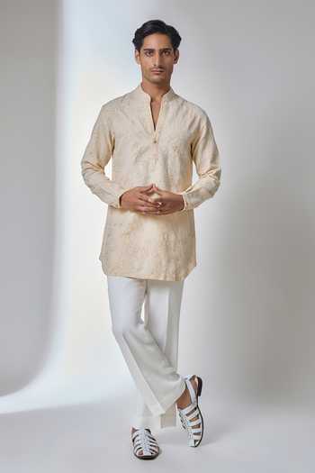Salil Bhatia Dori Embellished Kurta Set