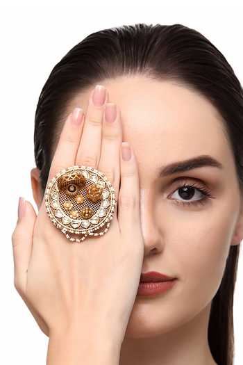 Raabta By Rahul Rotating Karwachauth Aarthi Thali Ring 