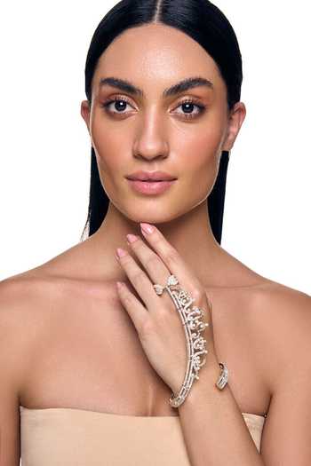 Raabta By Rahul Ziva Embellished Hand Cuff 