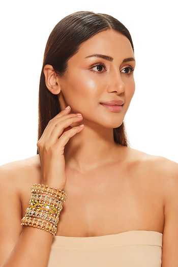 Raabta By Rahul Blue Bird Man Hand Cuff Online at Aza Fashions Raabta By Rahul_Blue Bird Man Hand Cuff _Online_at_Aza_Fashions