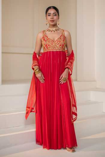 Rasasvada Zari Work Anarkali 