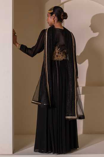 Rasasvada Placement Embellished Anarkali 