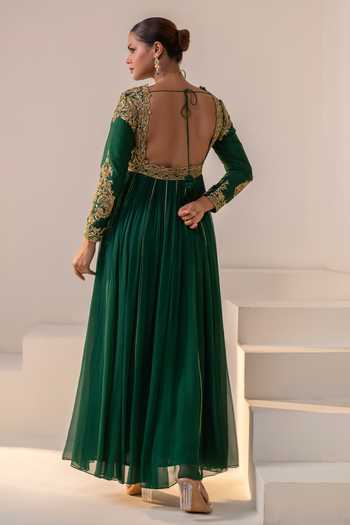 Rasasvada Floral Embellished Anarkali 