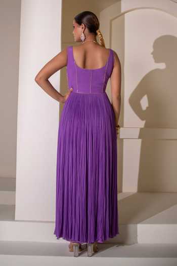 Rasasvada Placement Embellished Anarkali 