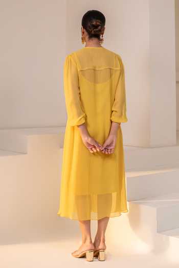 Rasasvada Yoke Embellished Kurta 