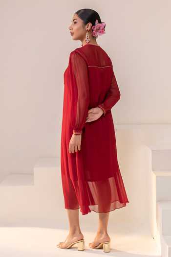 Rasasvada Placement Embellished Kurta 