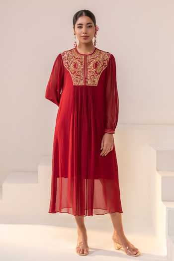 Rasasvada Placement Embellished Kurta 