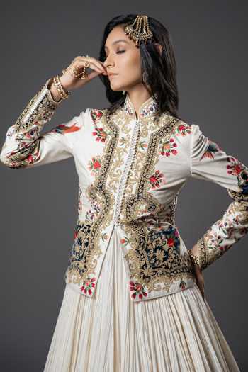 Rohit Bal Paisley Embroidered Jacket 