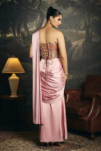 SAANJH BY LEA Hansika Brocade Corset 