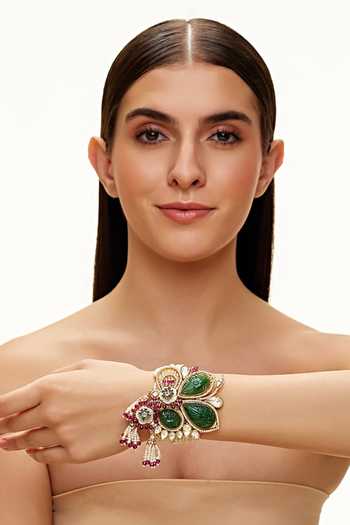 Raabta By Rahul Suhani Moissainite Polki Bracelet 