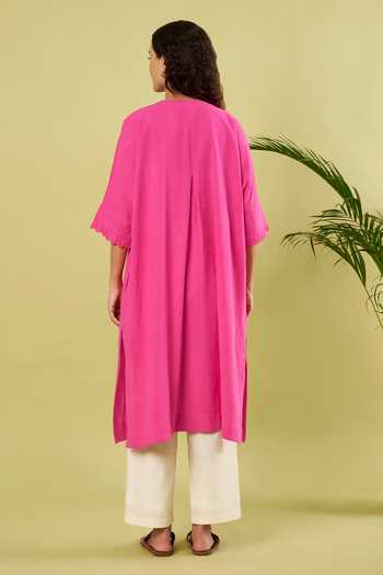 Vinusto Straight Kurta & Pant Set 