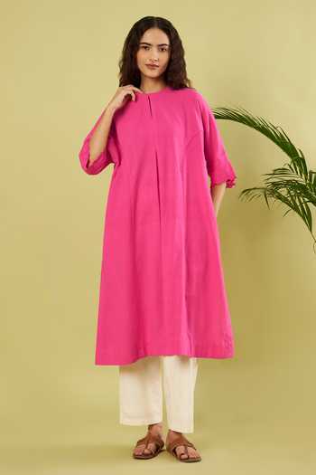 Vinusto Straight Kurta & Pant Set 